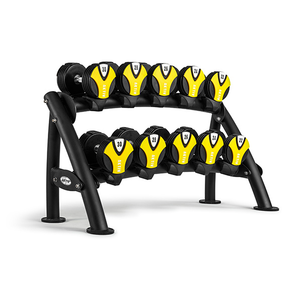 5 Pair  Horizontal Dumbbell Rack