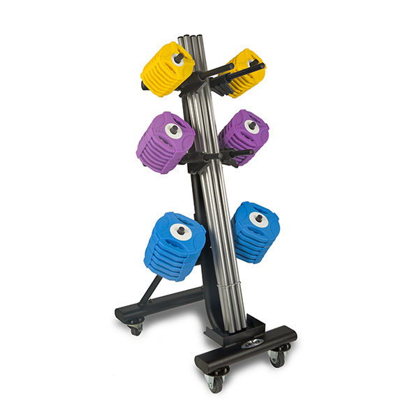 10 Set Studio Barbell Rack (w/casters)