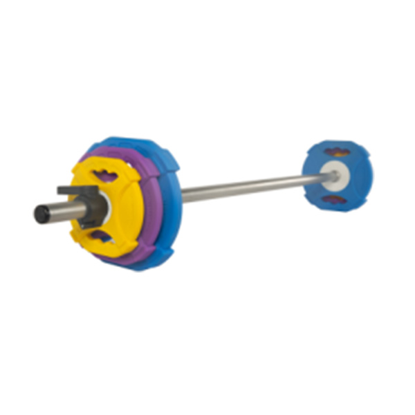 Rubber Studio Barbell Set