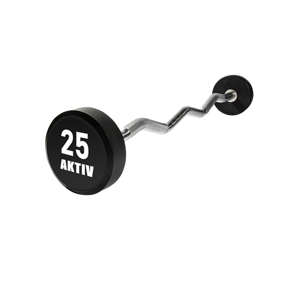 Urethane Curl Barbells